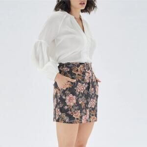 NWT MINKPINK Mehdya A-Line Mini Skirt
